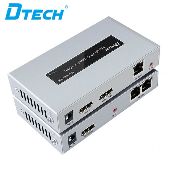 DTECH DT-7058 HDMI IP Cascading Extender 150m DTECH DT-7058 HDMI IP Cascading Extender 150m